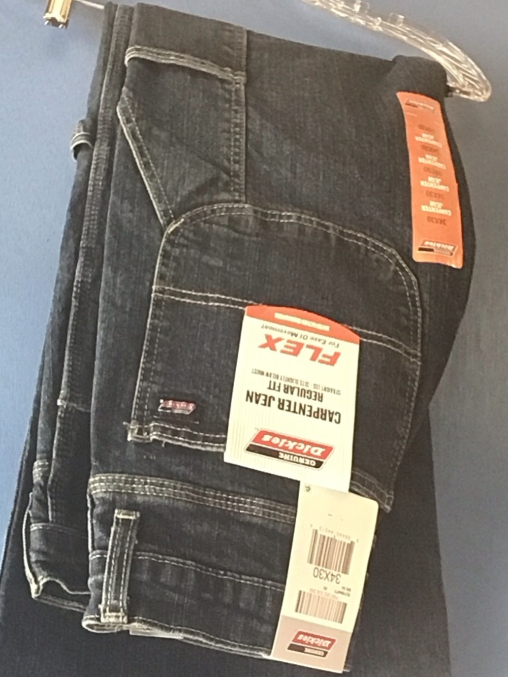 Dickies Men's Relaxed Carpenter Jeans - Dark Indigo